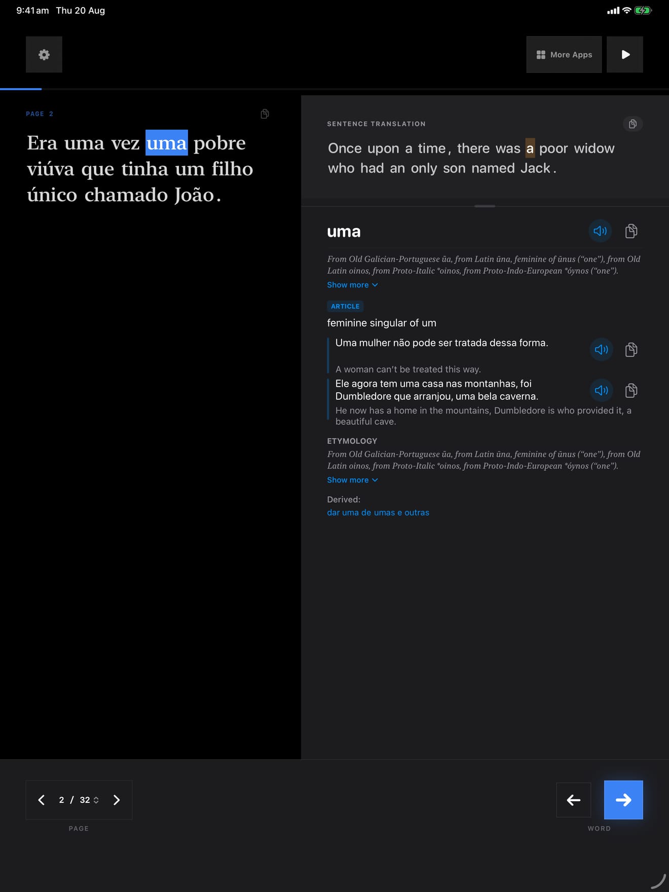 235 1787703789 2 iPad shot 02 lookup dark