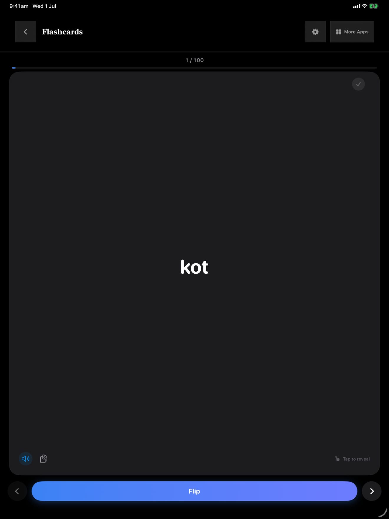 365 1787703820 0 iPad shot 01 flashcard dark