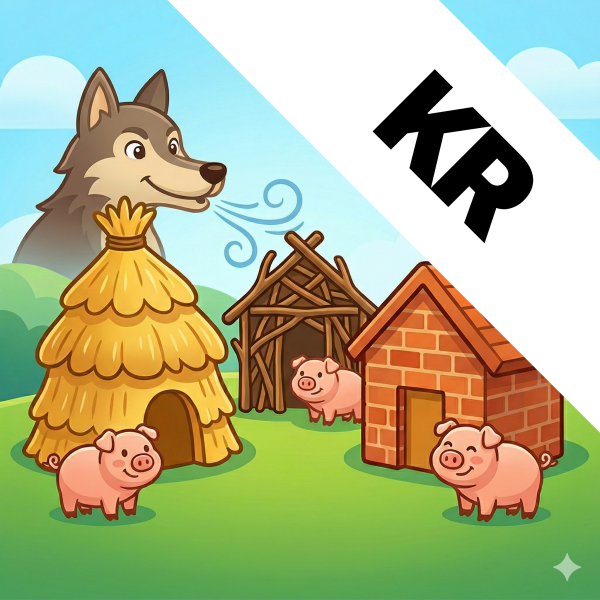com.threelittlepigs.en.kr.app icon